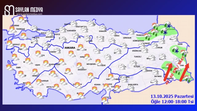 Türkiye'de bugün hava nasıl olacak... ADANA 26°C