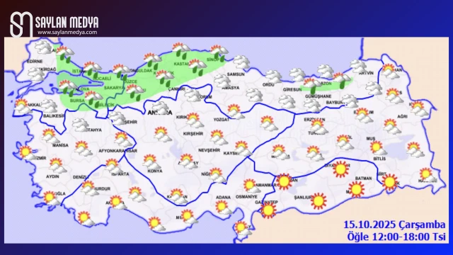 Türkiye'de bugün hava nasıl olacak... ADANA 28°C