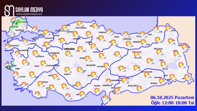 Türkiye'de bugün hava nasıl olacak... ADANA 29°C