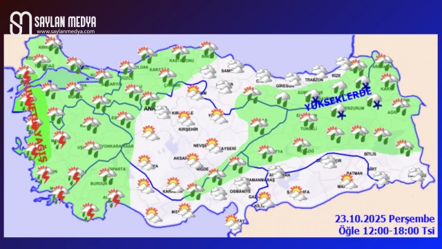 Türkiye'de bugün hava nasıl olacak... ADANA 30°C