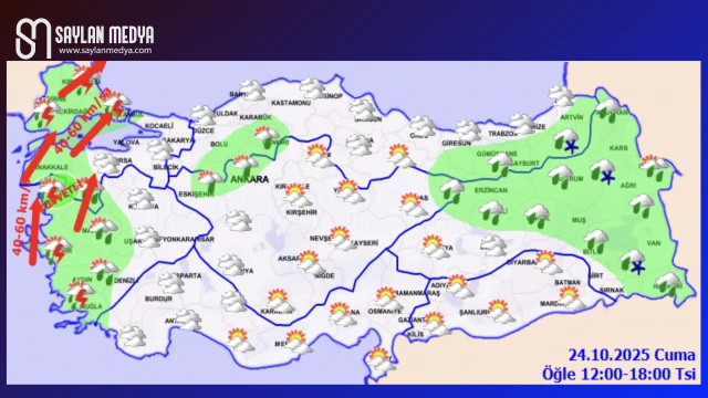 Türkiye'de bugün hava nasıl olacak... ADANA 30°C