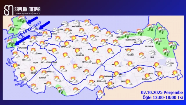Türkiye'de bugün hava nasıl olacak... ADANA 32°C