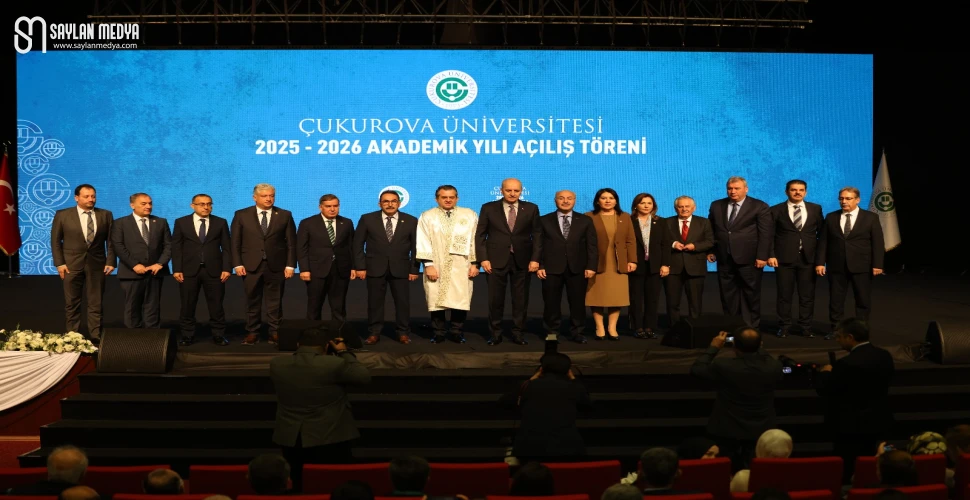 Çukurova Üniversitesi 2025–2026 Akademik Yılı açılış töreni yapıldı