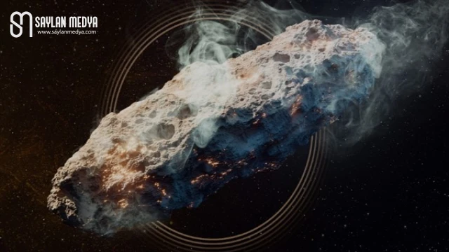 Gizemli yıldızlararası nesne beklenmedik bir şekilde parlamaya başladı