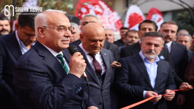 MHP Çukurova İlçe Başkanlığı'nın yeni hizmet binası dualarla açıldı