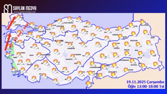 Türkiye'de bugün hava nasıl olacak... ADANA 25°C