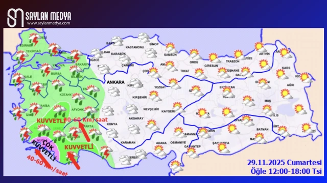 Türkiye'de bugün hava nasıl olacak... ADANA 25°C