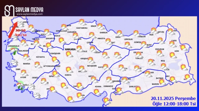 Türkiye'de bugün hava nasıl olacak... ADANA 27°C