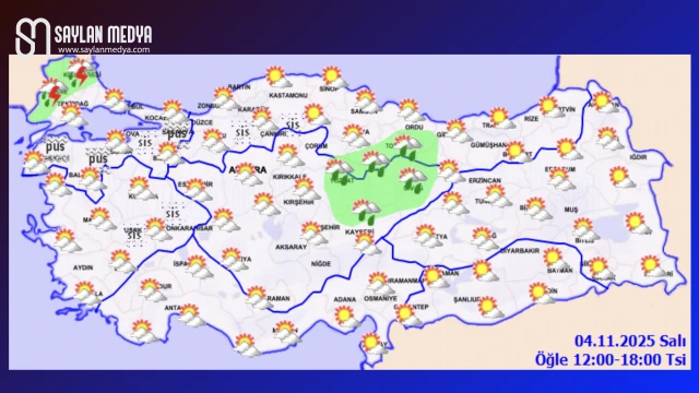 Türkiye'de bugün hava nasıl olacak... ADANA 30°C