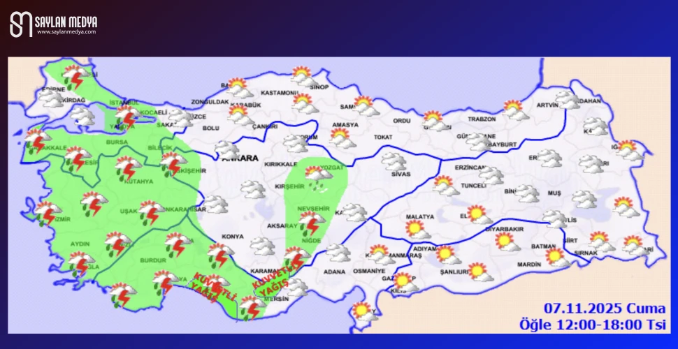 Türkiye'de bugün hava nasıl olacak... ADANA 30°C