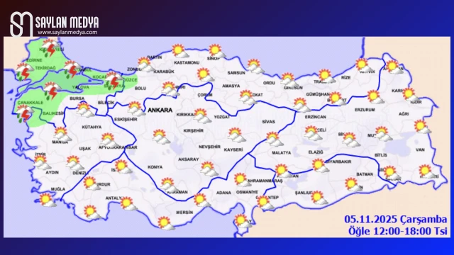 Türkiye'de bugün hava nasıl olacak... ADANA 32°C