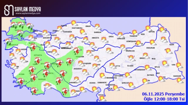 Türkiye'de bugün hava nasıl olacak... ADANA 32°C