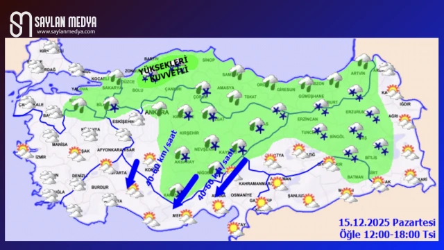 Türkiye'de bugün hava nasıl olacak... ADANA 18°C