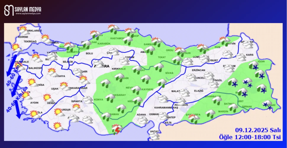 Türkiye'de bugün hava nasıl olacak... ADANA 18°C