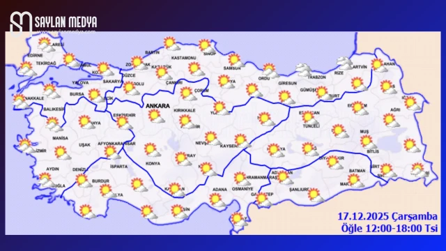 Türkiye'de bugün hava nasıl olacak... ADANA 19°C