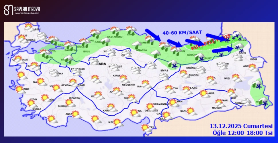 Türkiye'de bugün hava nasıl olacak... ADANA 19°C