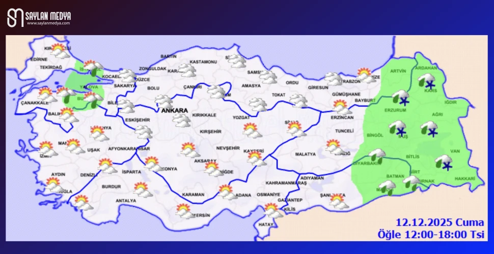Türkiye'de bugün hava nasıl olacak... ADANA 20°C