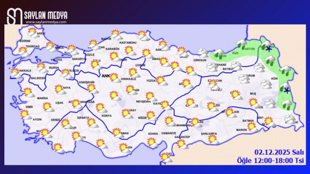 Türkiye'de bugün hava nasıl olacak... ADANA 21°C
