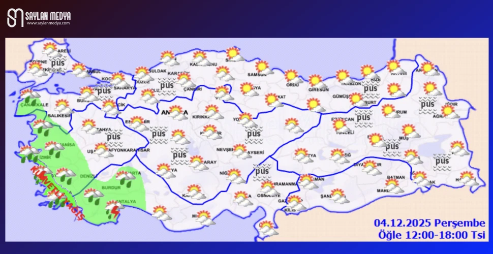 Türkiye'de bugün hava nasıl olacak... ADANA 23°C