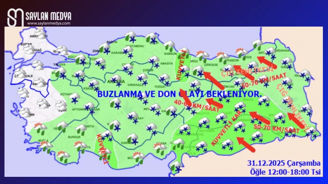 Yılın son gününde Türkiye'de hava nasıl olacak... ADANA 8°C