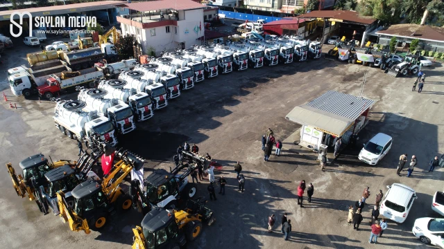ASKİ’nin araç ve iş makinesi filosu güçlendi