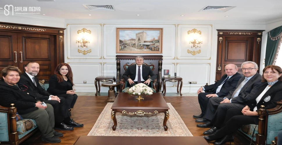 Çukurova Gazeteciler Cemiyeti’nden Vali Mustafa Yavuz’a “hayırlı olsun” ziyareti 