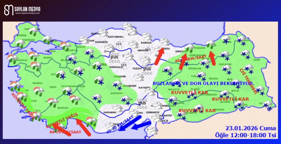 Türkiye'de bugün hava nasıl olacak... ADANA 10°C