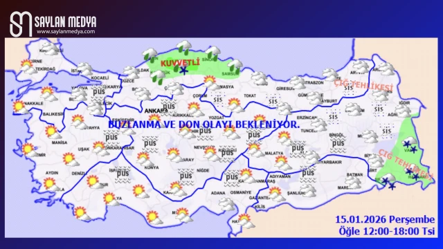 Türkiye'de bugün hava nasıl olacak... ADANA 12°C