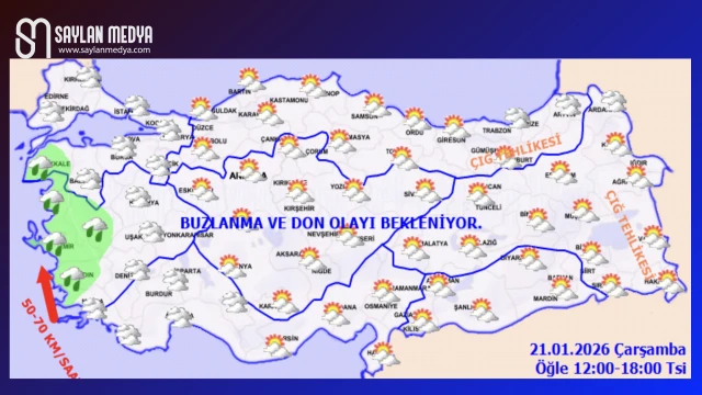 Türkiye'de bugün hava nasıl olacak... ADANA 13°C