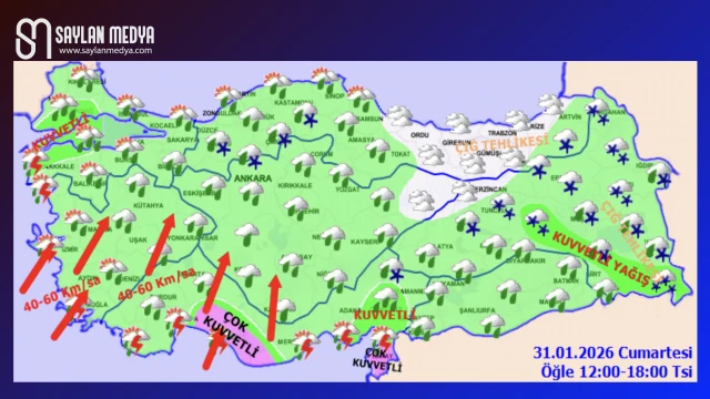 Türkiye'de bugün hava nasıl olacak... ADANA 13°C