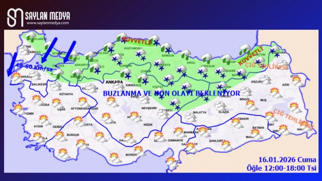 Türkiye'de bugün hava nasıl olacak... ADANA 14°C