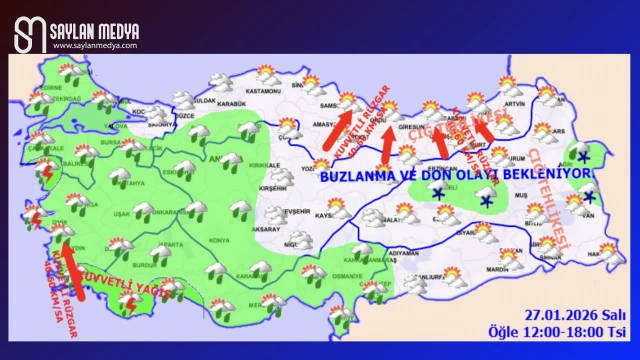 Türkiye'de bugün hava nasıl olacak... ADANA 16°C