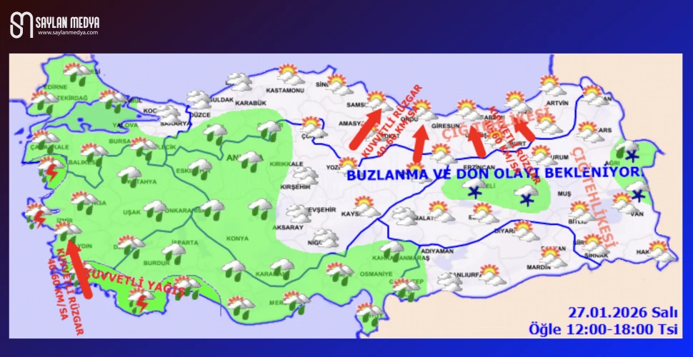 Türkiye'de bugün hava nasıl olacak... ADANA 16°C