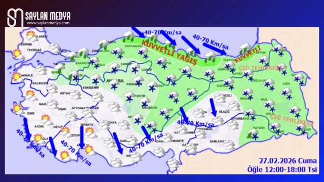 Türkiye'de bugün hava nasıl olacak... ADANA 14°C