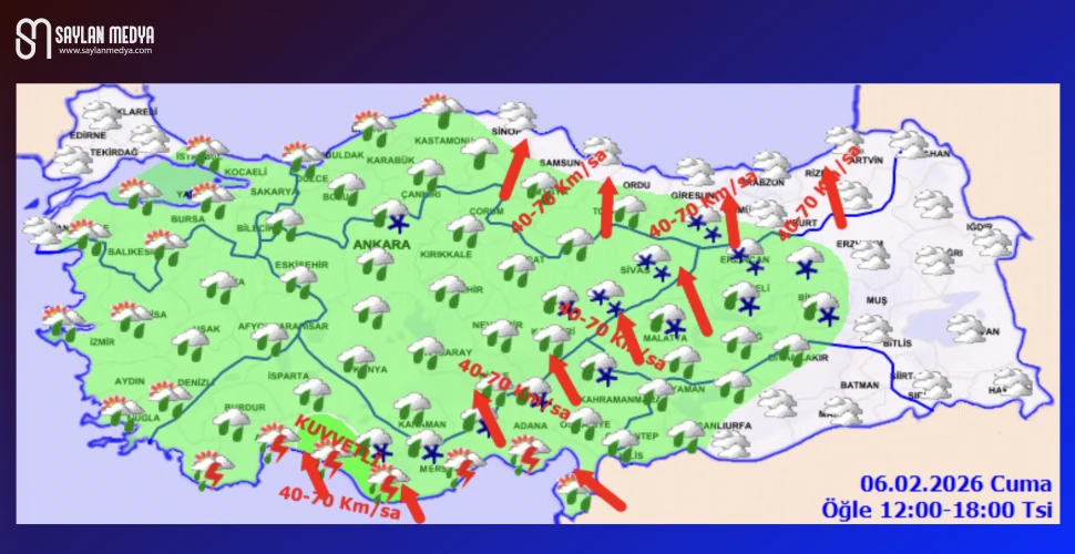 Türkiye'de bugün hava nasıl olacak... ADANA 14°C