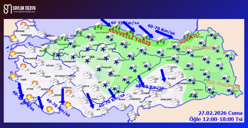 Türkiye'de bugün hava nasıl olacak... ADANA 14°C
