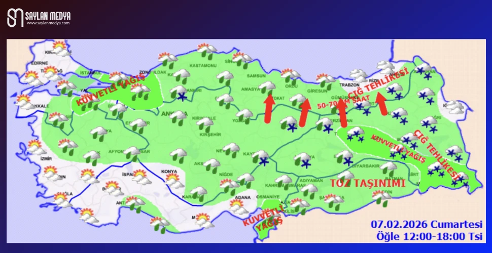 Türkiye'de bugün hava nasıl olacak... ADANA 15°C