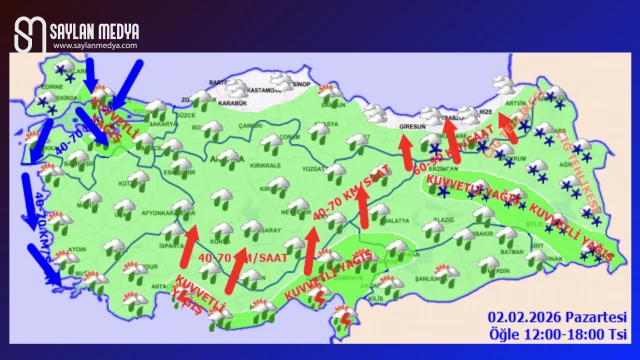 Türkiye'de bugün hava nasıl olacak... ADANA 16°C