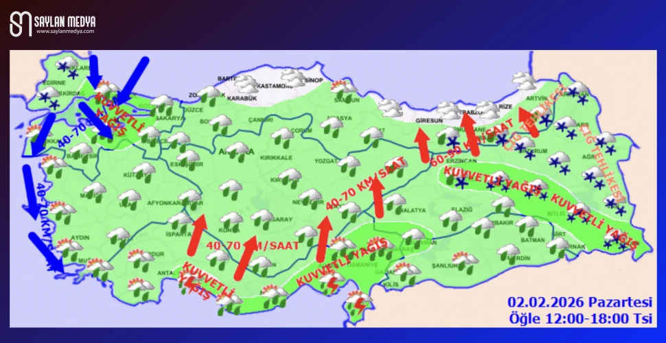 Türkiye'de bugün hava nasıl olacak... ADANA 16°C