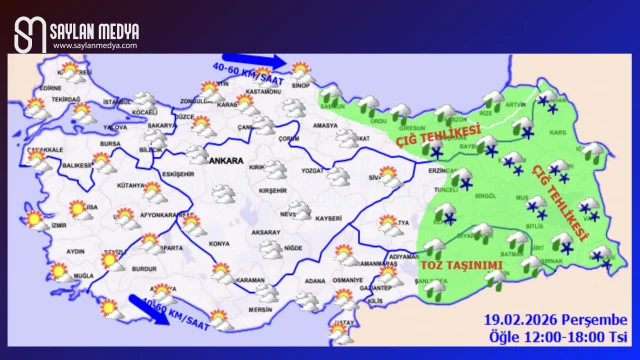 Türkiye'de bugün hava nasıl olacak... ADANA 19°C
