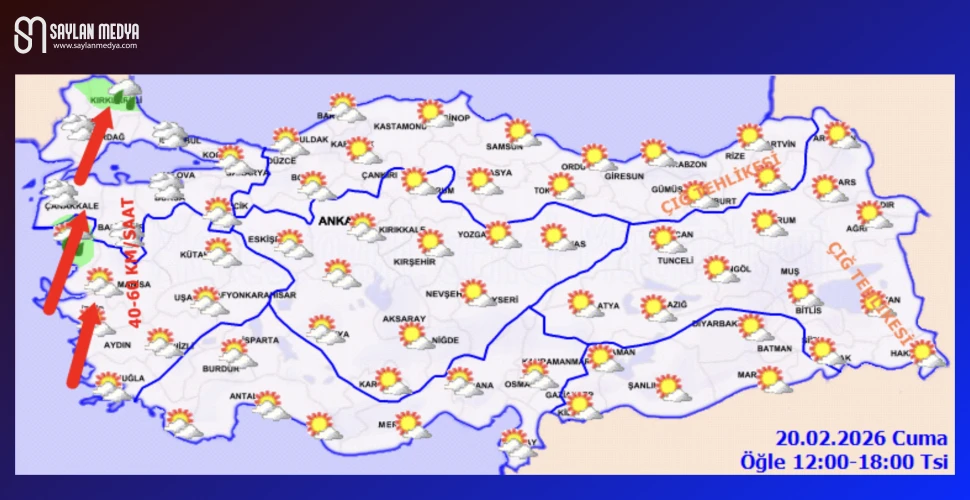 Türkiye'de bugün hava nasıl olacak... ADANA 19°C