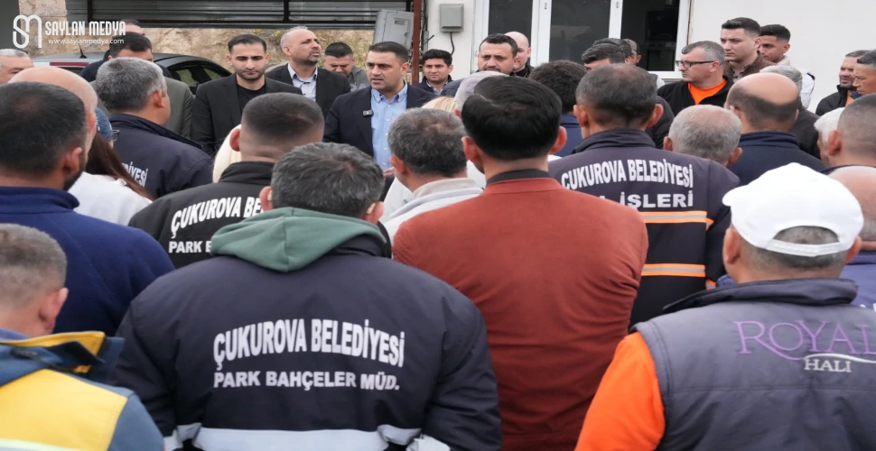 BAŞKAN KOZAY MESAİ ARKADAŞLARIYLA BAYRAMLAŞTI 