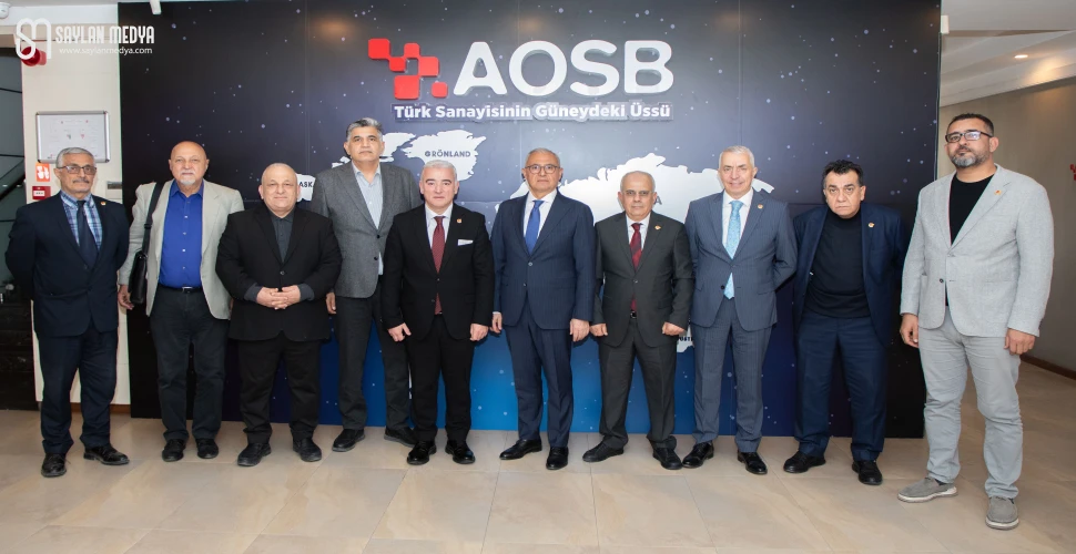 ÇGC Yönetim Kurulu AOSB’yi ziyaret etti