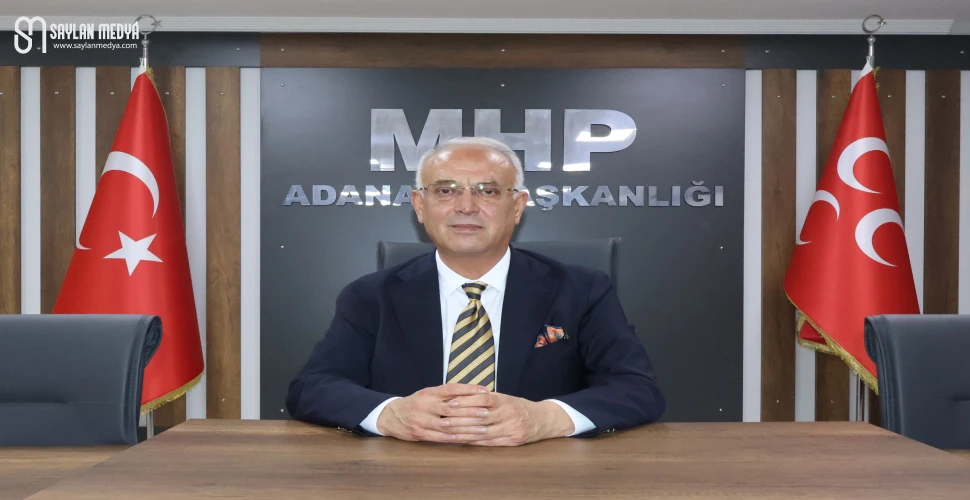 MHP Adana İl Başkanı Yusuf Kanlı’dan Yeşilay Haftası mesajı...