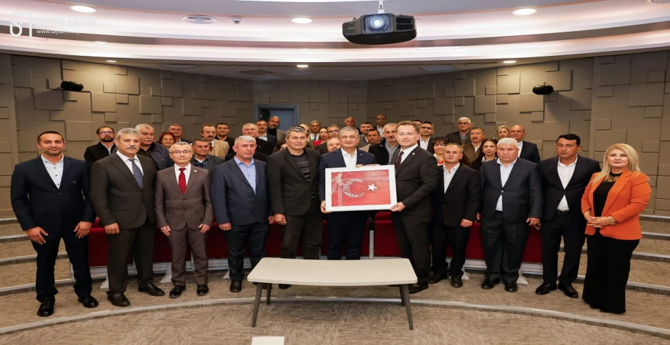 Muhtarlar, Vali Yavuz’a nezaket ziyaretinde bulundu