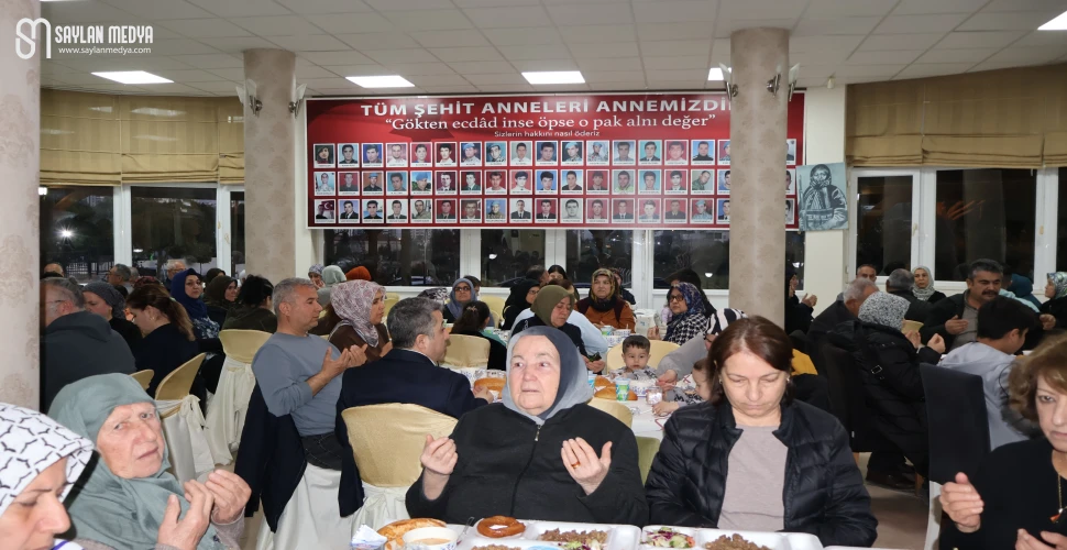 Şehit aileleriyle anlamlı buluşma!