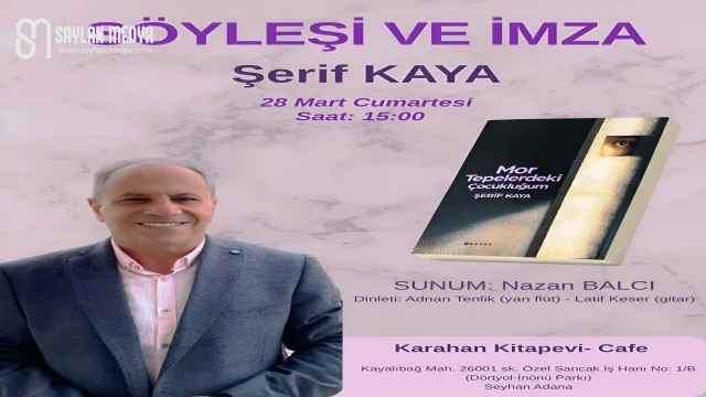Şerif Kaya’dan tarihe tanıklık eden roman “Mor Tepelerdeki Çocukluğum”