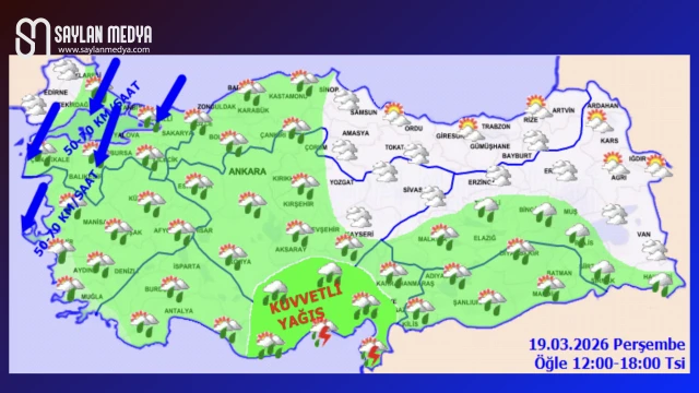 Türkiye'de bugün hava nasıl olacak... ADANA 16°C