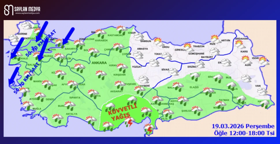 Türkiye'de bugün hava nasıl olacak... ADANA 16°C