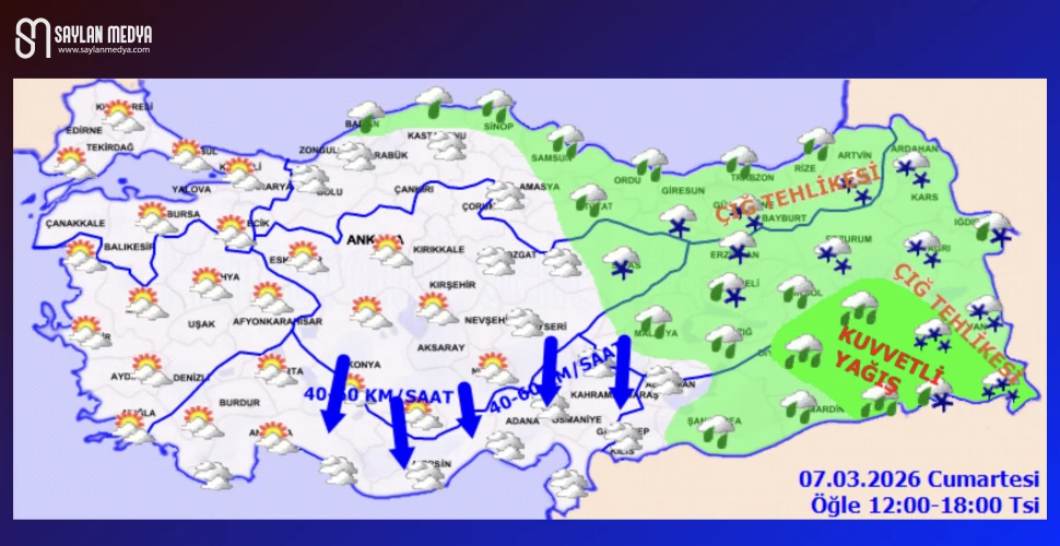 Türkiye'de bugün hava nasıl olacak... ADANA 17°C